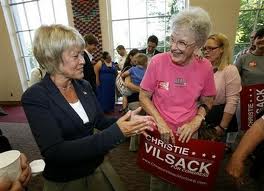 Vilsack campaigning