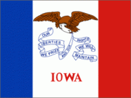 Iowa flag