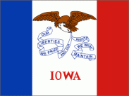 Iowa flag