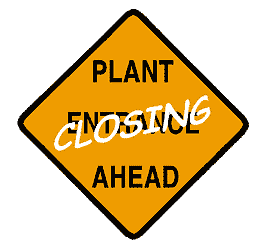 plant closing