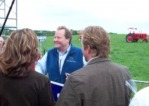 Brian Schweitzer at the 2008 Harkin Steak Fry