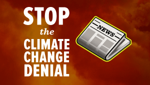 stop climate change denial