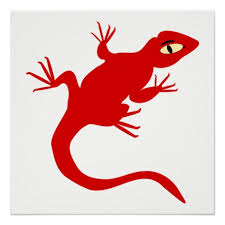 red lizard