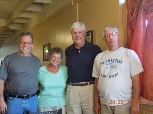 Sen Chris Brase, Betty McMahon, Sen. Jack Hatch, Don Paulson