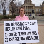 Gano holds Branstad accountable