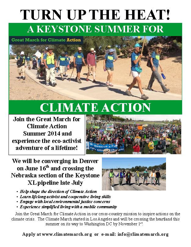 Climate March Flyer