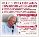 Sanders Book Tour Appearances