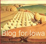 Idyllic farm scene from Iowa