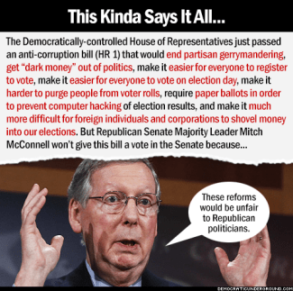 voting reforms unfair to Trump party