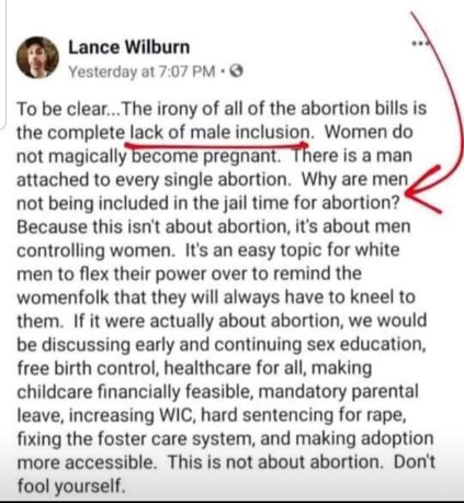 abortion should include men