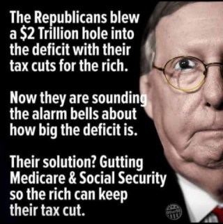 repubs blow a hole in the deficit