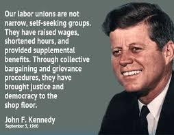 JFK on labor