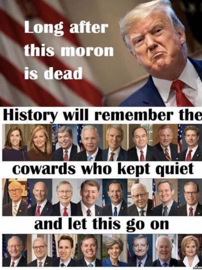 cowards who helped Trump