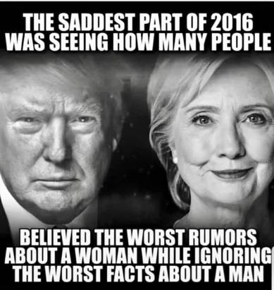 people believed lies about Hillary