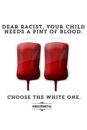 white pint of blood AHNC