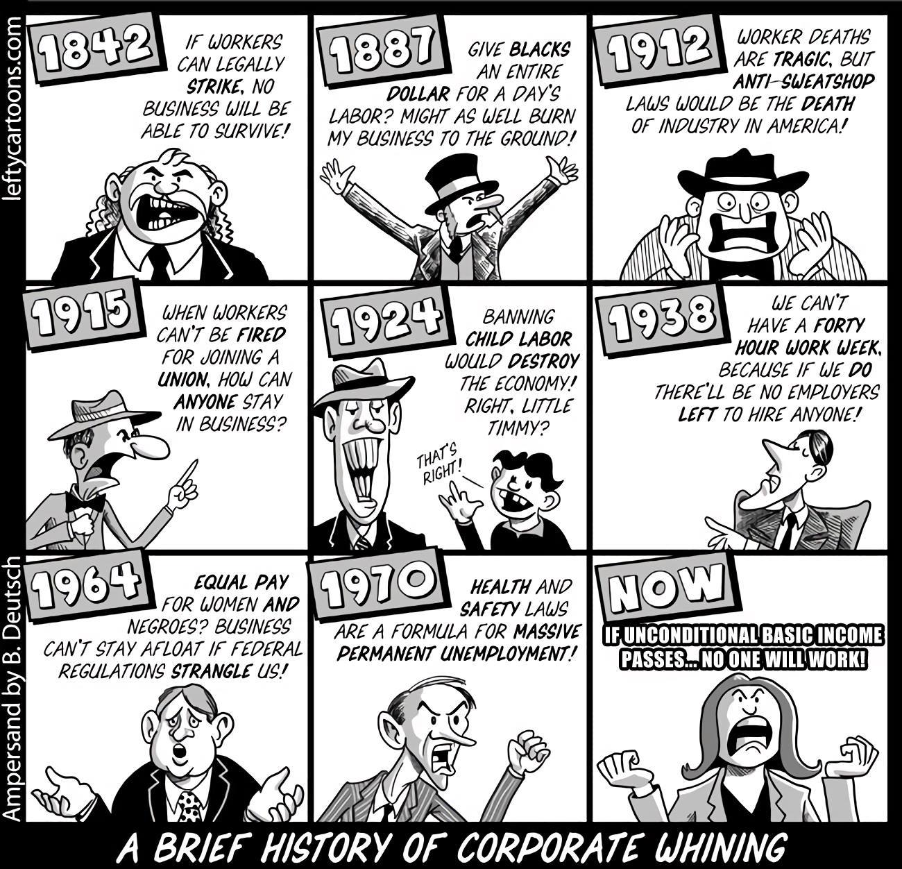 corporate whining DU