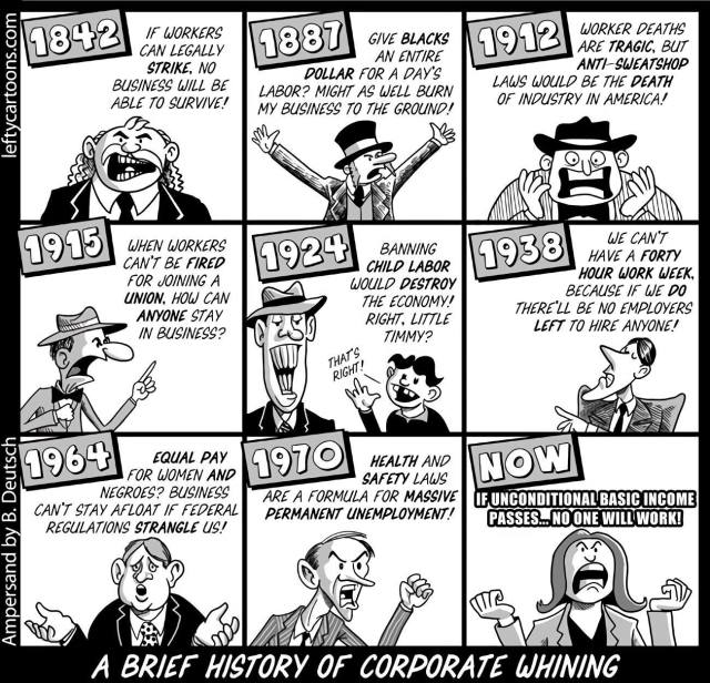 corporate whining DU